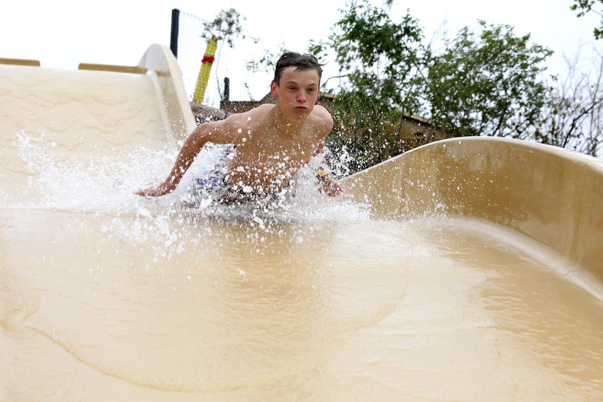 Steyn City Lagoon waterslide